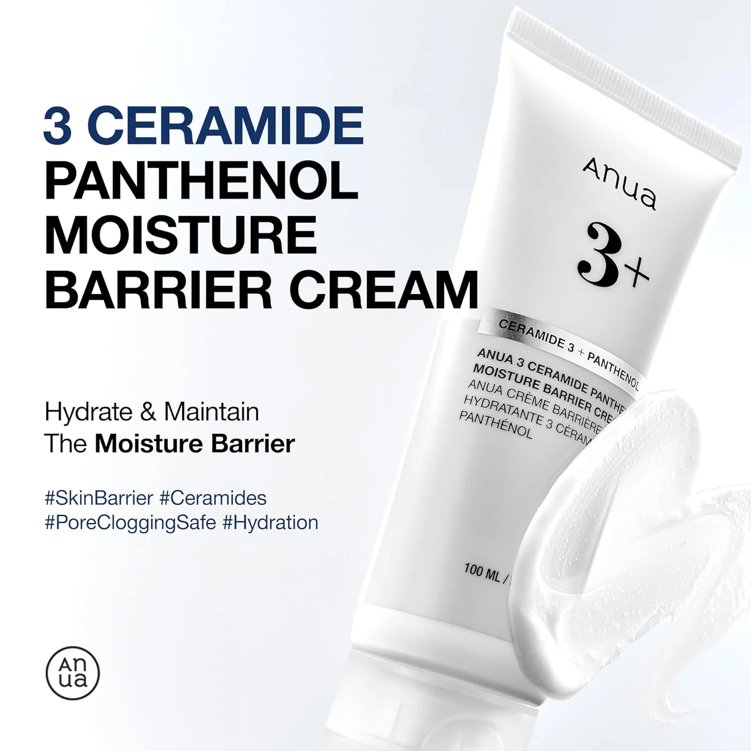 Anua 3 Ceramide Panthenol Moisture Barrier Cream 100 mL - Image 3